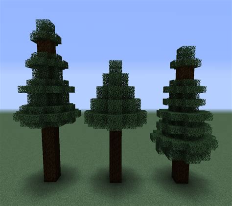 mega spruce tree minecraft
